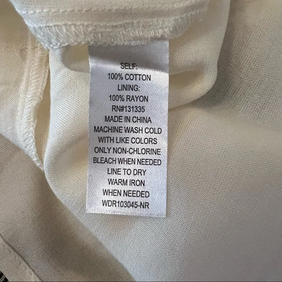 Socialite Cream Blue Red Striped Tie Back Dress B1/12 - Picture 6 of 12